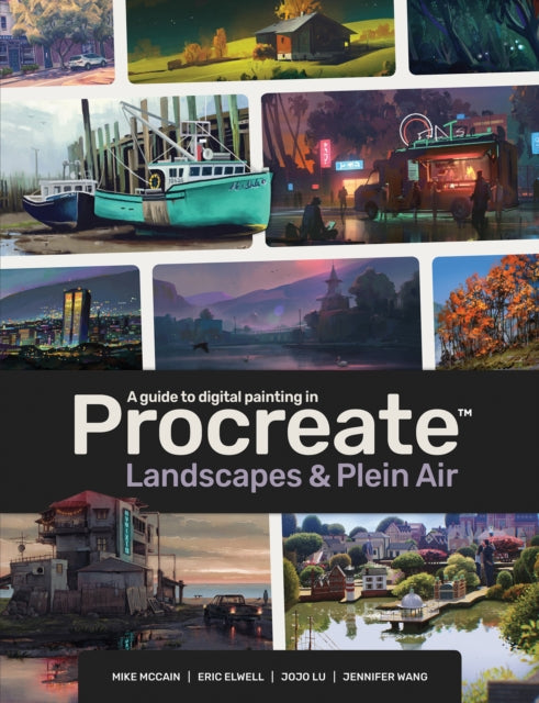 Digital Painting In Procreate Landscap