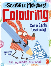 Scribble Monsters Colouring Activity Bk