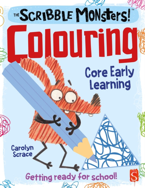 Scribble Monsters Colouring Activity Bk