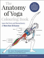 Anatomy Of Yoga Colouring Book By Staugaard-jones, Jo