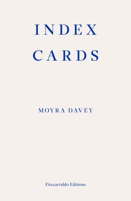 Index Cards By Davey, Moyra
