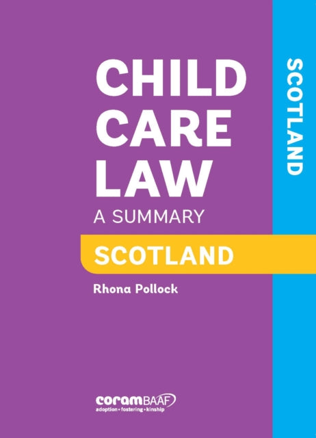 Child Care Law Scotland By , Rhona
