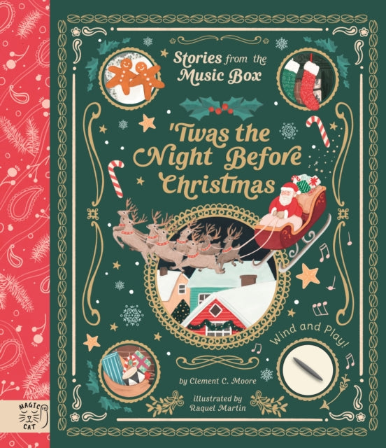 Twas The Night Before Christmas Sound Bk By Moore, Clement C