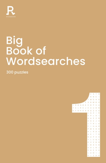Big Book Of Wordsearches Book 1 By Richardson Puzzles A