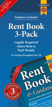 Rent Book 3 Pack