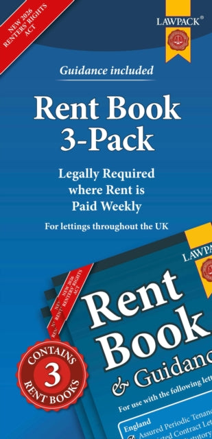 Rent Book 3 Pack
