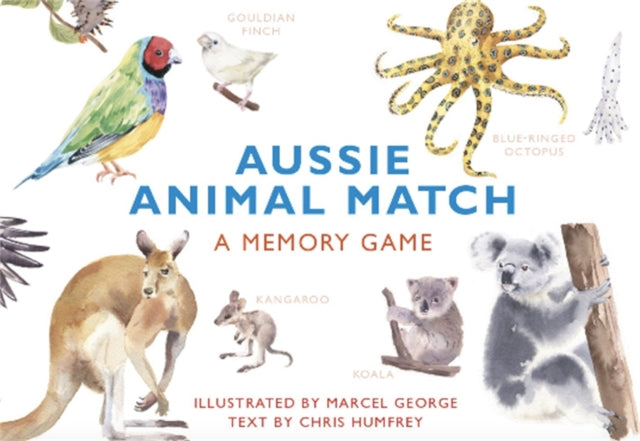 Aussie Animal Match By Chris Humfrey