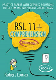 Rsl 11 Comprehension Multiple Choice Boo
