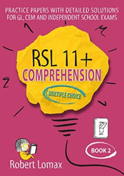 Rsl 11 Comprehension Multiple Choice Boo