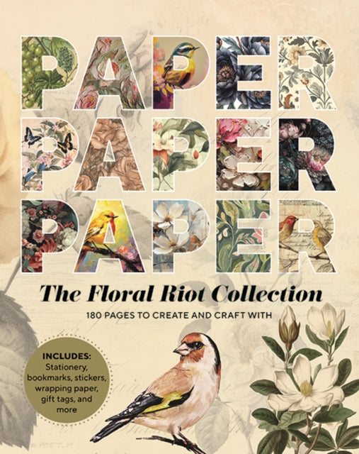 Paper Paper Paper Floral Riot Collection By Deckchair Press