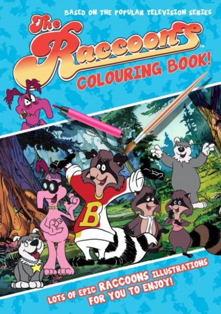 Raccoons Colouring Book The