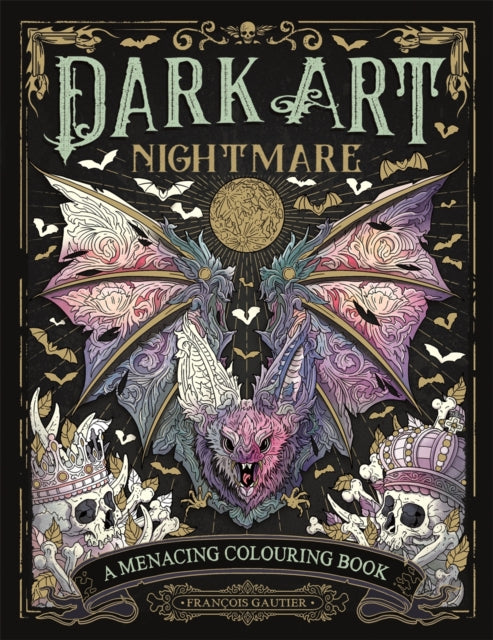Dark Art Nightmare Colouring Book
