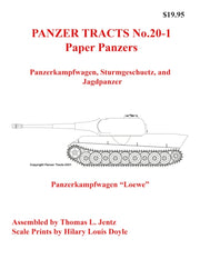 Panzer Tracts No201 Paper Panzers