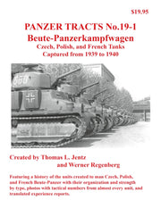 Panzer Tracts No191 Beutepanzer Czech Po