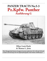 Panzer Tracts No.5-3: Pz.kpfw. Panther By Jentz, Thomas