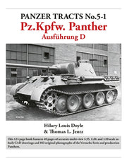 Panzer Tracts No.5-1: Pz.kpfw. Panther D By Doyle, Hilary L.