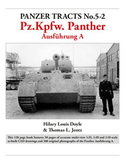 Panzer Tracts No5-2 Pz.kpfw Panther Ausf By Doyle, Hilary