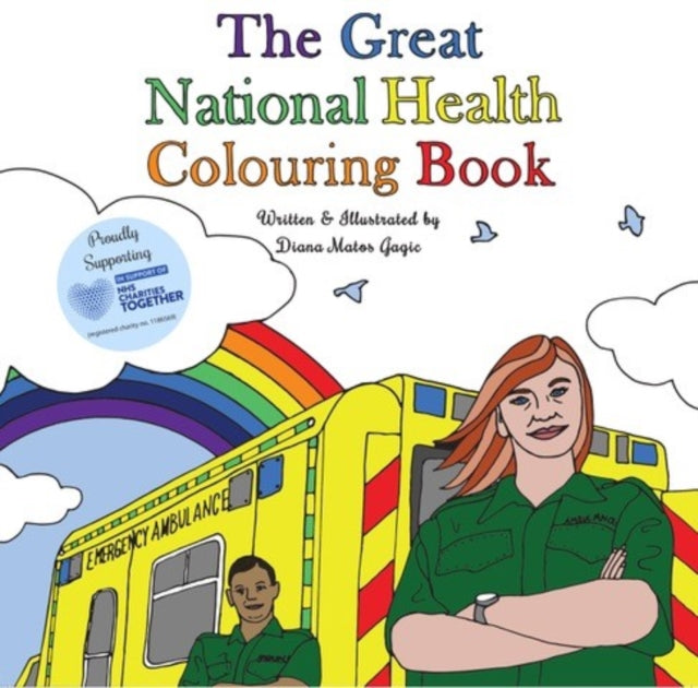 The Great National Health Colouring Book By Gagic, Diana Matos