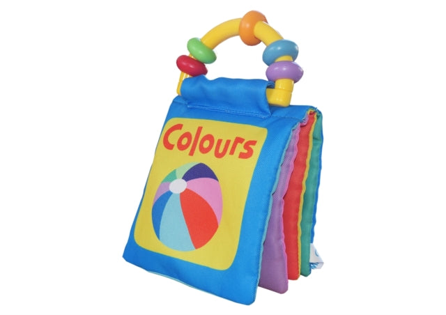 Happy Baby Colours Rattle & Cloth Book By Priddy, Roger