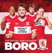 Official Middlesbrough Desk Calendar 202