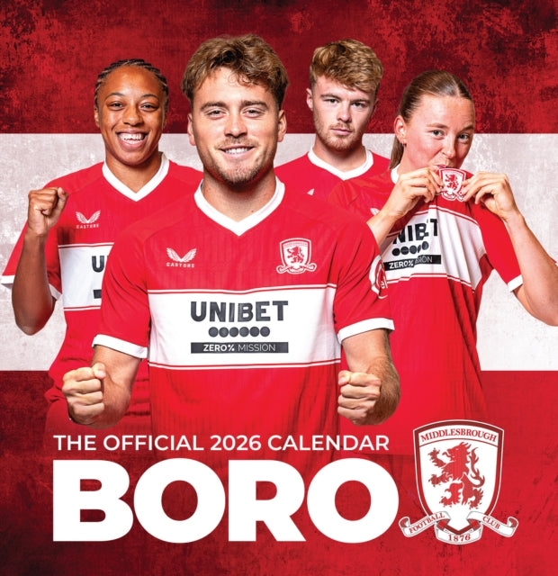 Official Middlesbrough Desk Calendar 202