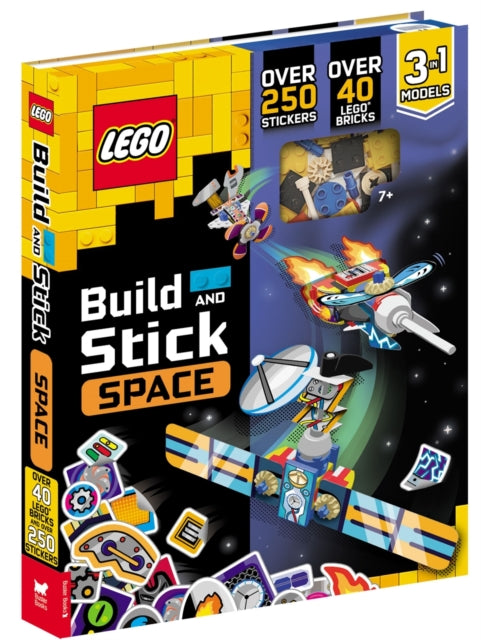 Lego Books Build & Stick Space