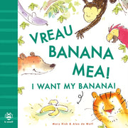 I Want My Banana Romanian-english By Risk, Mary