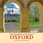 Oxford Colleges Large Wall Calendar 2026