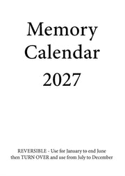 Memory Calendar 2027 By Andrews, Chris