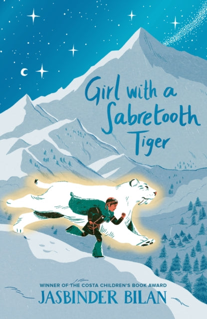 Girl With A Sabretooth Tiger By Bilan, Jasbinder