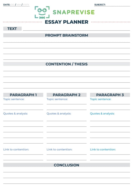 Essay Planner
