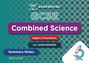 Gcse Combined Science Summary Notes