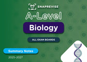 Alevel Biology Summary Notes