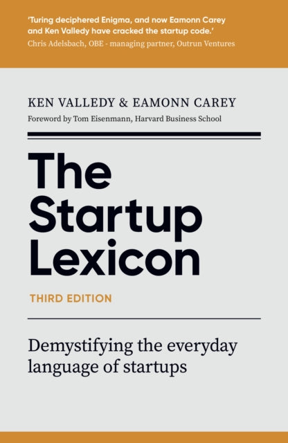 The Startup Lexicon Third Edition By Ken Valledy