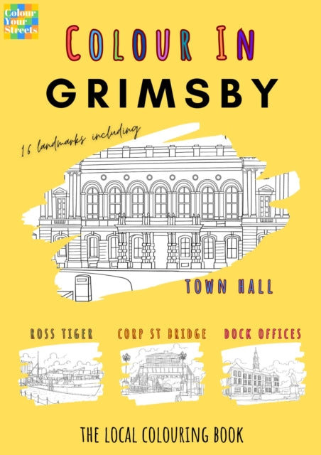 Grimsby Colouring Book A4