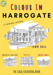 Harrogate Colouring Book A4