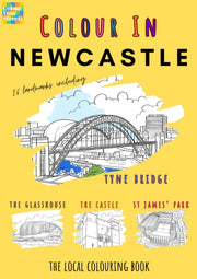 Newcastle Colouring Book A4