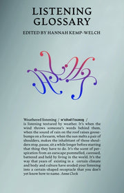 Listening Glossary By Kemp Welch, Hannah