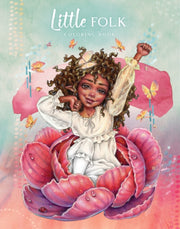 Little Folk Coloring Book By Karron, Christine
