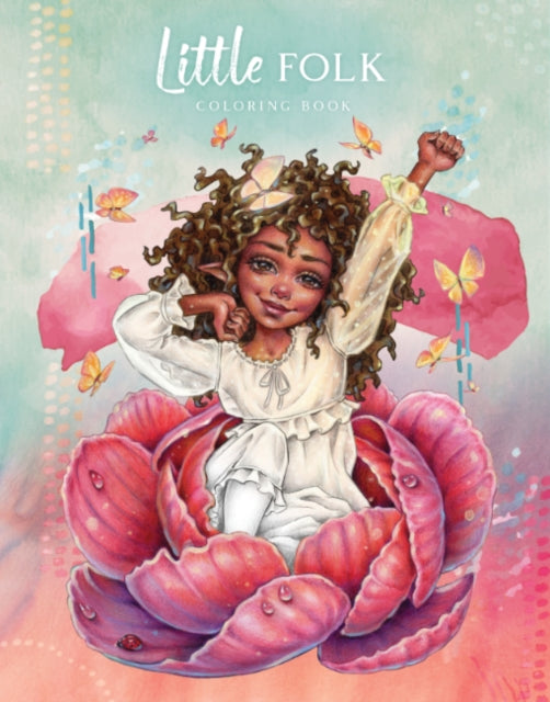 Little Folk Coloring Book By Karron, Christine