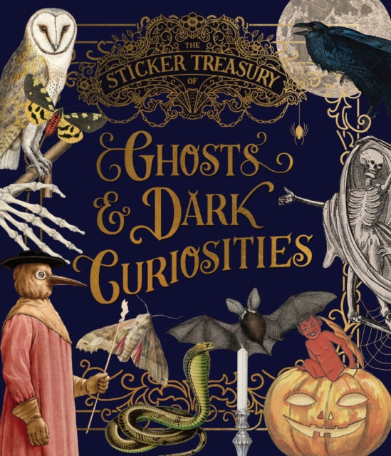 Sticker Treasury Of Ghosts Dark Curiosit By Smith Street Books