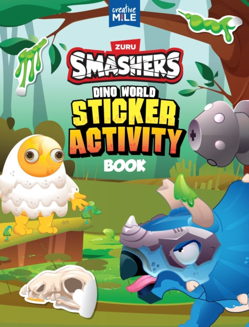 Smashers Dino World Sticker Activity Boo