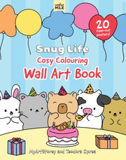 Snug Life Cosy Colouring Wall Art Book