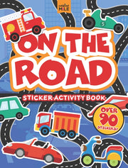 On The Road Sticker Activity Book By Mile, Creative