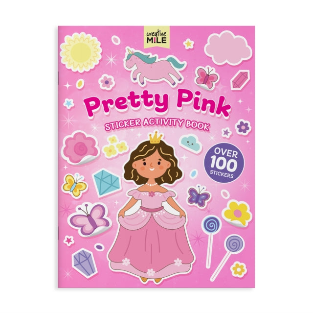 Pretty Pink Sticker Activity Book By Unknown
