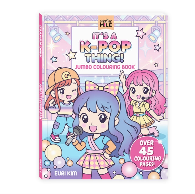 Its A K Pop Thing Jumbo Colouring Book By Kim, Euri