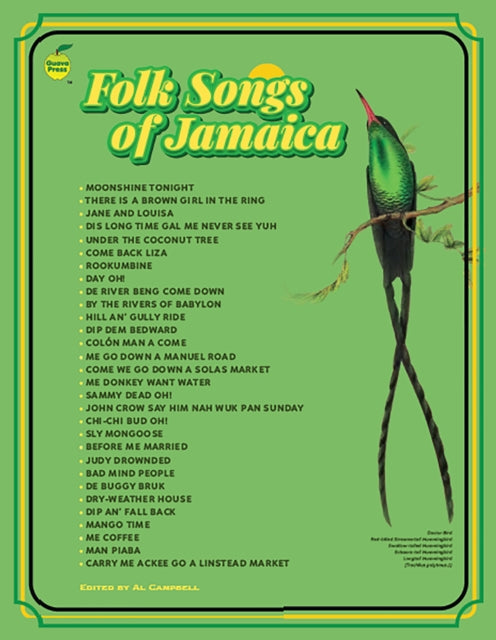 Folk Songs Of Jamaica By Campbell, Al