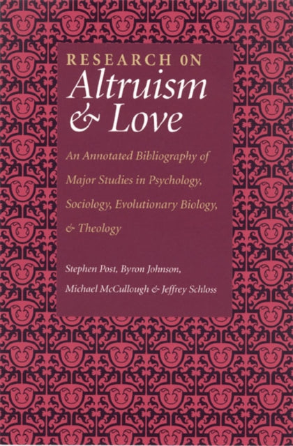 Research On Altruism Love