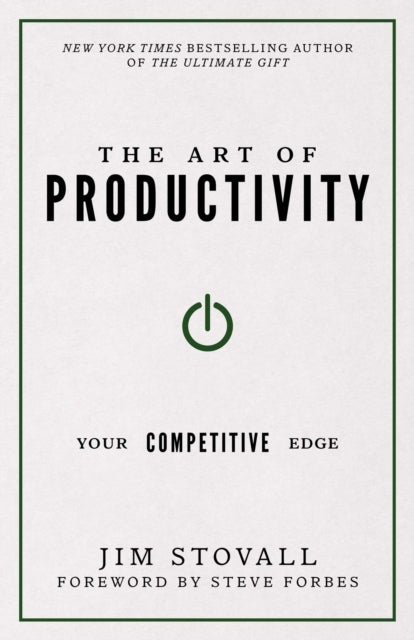Art Of Productivity By Stovall, Jim