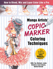 Manga Artists Copic Marker Coloring Tech By Shin Shin